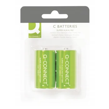 Bateria alkaliczna Q-Connect C (R14) 2 szt.