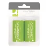 Bateria alkaliczna Q-Connect D (R20) 2szt