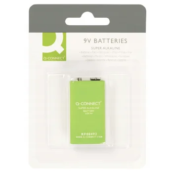 Bateria alkaliczna Q-Connect 9V (6F22) 1szt