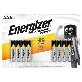 Bateria Alkaline Power AAA LR03 1,5V 8szt