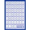 Etykiety 99,1x93,1mm białe do drukarki