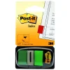 Zakładki indeksujące Post-it zielone 25x43mm