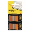 Zakładki indeksujące Post-it pomarańczowe 25x43mm