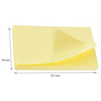Karteczki Post-it Żółte 76x127 16bloczków