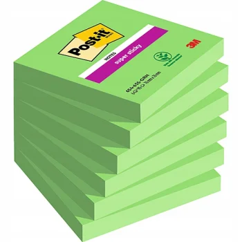 Karteczki samoprzylepne Post-it Zielone 76 x 76