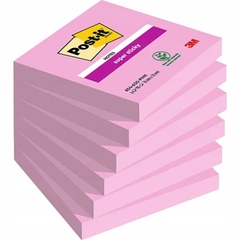 Karteczki samoprzylepne Post-it Czerwone 76x76 mm