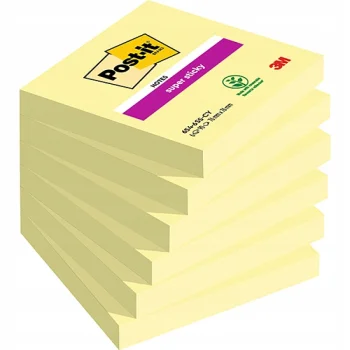 Karteczki samoprzylepne Post-it Żółte 76 x 76 mm