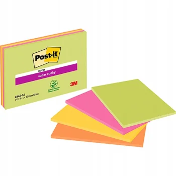 Karteczki samoprzylepne Post-it XXXL 203x152 4x45