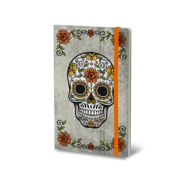 Notatnik 13x21cm 192 strony Calaca - light grey