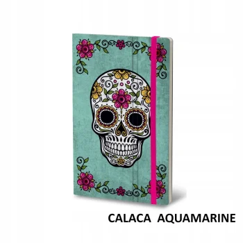 Notatnik 13x21cm 192 strony Calaca - Aquamarine