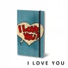 Notatnik STIFFLEX 13x21cm 192 strony I love You
