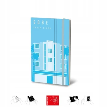 Notatnik STIFFLEX 13x21cm 192 strony South Beach