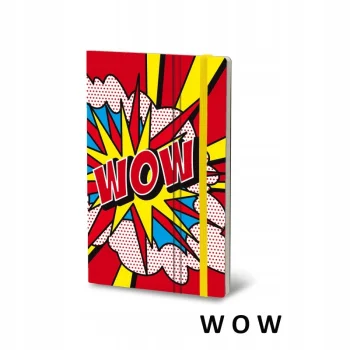 Notatnik STIFFLEX 13x21cm 192 strony Wow