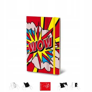 Notatnik STIFFLEX 13x21cm 192 strony Wow