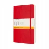 Notes Classic L w linie miękka oprawa scarlet red