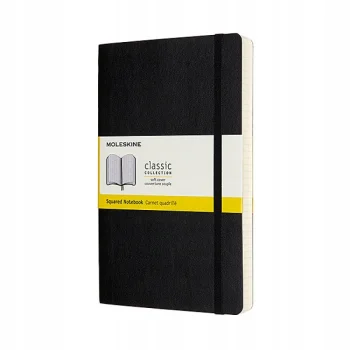 Notes Classic L w kratkę miękka oprawa 400 stron