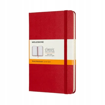 Notes Classic M 11,5x18 cm w linie twarda oprawa