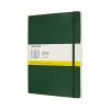 Notes Classic XL w kratkę miękka oprawa myrtle