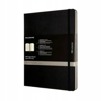 Notes PRO Project Planner XL twarda oprawa czarny