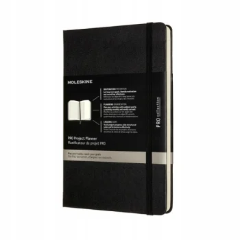 Notes PRO Project Planner L twarda oprawa czarny