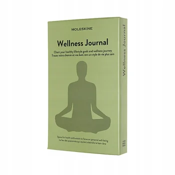 Notes Passion Journal Wellness 400 stron zielony