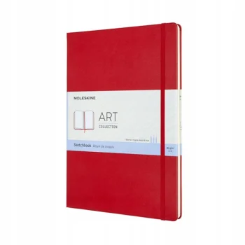 Szkicownik MOLESKINE A4 96 stron czerwony