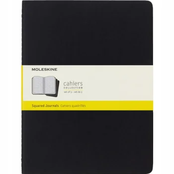 Zestaw 3 Zeszytów Cahier Journals XL w kratkę 120