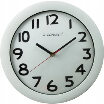 Zegar ścienny Q-CONNECT Budapest 30cm biały