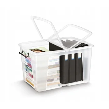 Pojemnik biurowy CEP Smartbox 65l transparentny