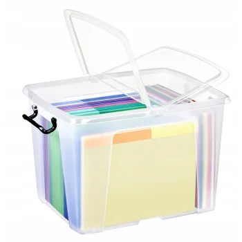 Pojemnik biurowy CEP Smartbox 40l transparentny