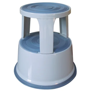 Taboret biurowy Q-CONNECT mobilny szary