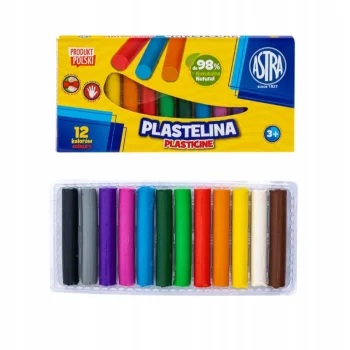 PLASTELINA ASTRA 12SZT