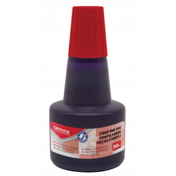 TUSZ DO PIECZĄTEK OFFFICE PRODUCTS 30ML CZERWONY