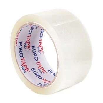 TAŚMA PAKOWA EURO TAPE SILENT CICHA TRANSP. 48/60