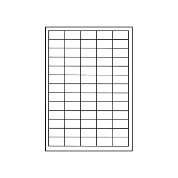 ETYKIETY SAMOPRZYLEPNE A4 - 38x21,2mm 50ark.
