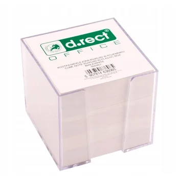 KOSTKA D.RECT NIEKLEJONA W PUDEŁKU 85x85x80 BIAŁA