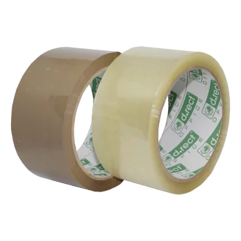 TAŚMA PAKOWA D.RECT KAUCZUKOWA BRĄZOWA 48/66 x6