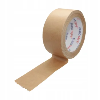 TAŚMA PAKOWA EUROTAPE PAPIEROWA KRAFT 48/50m x36