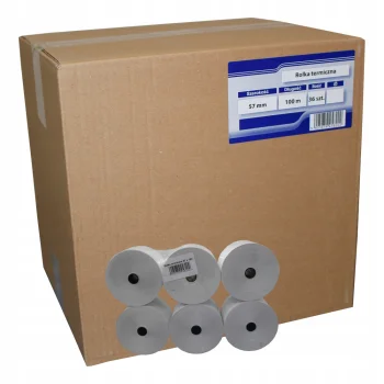 ROLKA PAPIER TERMICZNY 57mm/100mb x 36szt karton