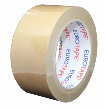 TAŚMA PAKOWA EUROTAPE PAPIEROWA KRAFT 48mm/50m x10