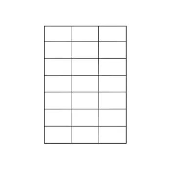 ETYKIETY SAMOPRZYLEPNE A4 100ark 70x42,3mm 100ark.