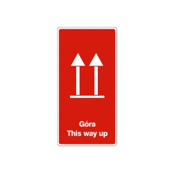 ETYKIETY 100x50mm GÓRA THIS WAY UP 500szt