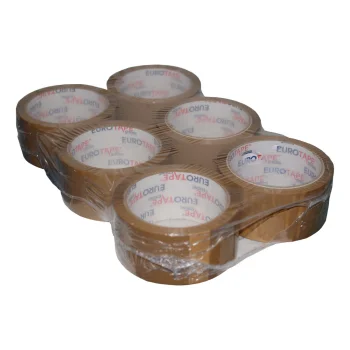 TAŚMA PAKOWA EUROTAPE STRONG BRĄZOWA 48/60 x 36szt