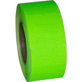 ETYKIETA CENOWA MHK1 22x12mm ZIELONA 700szt