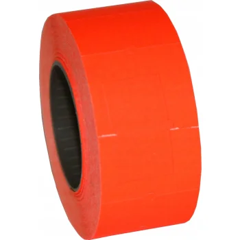ETYKIETA CENOWA MHK1 22x12mm CZERWONA 700szt